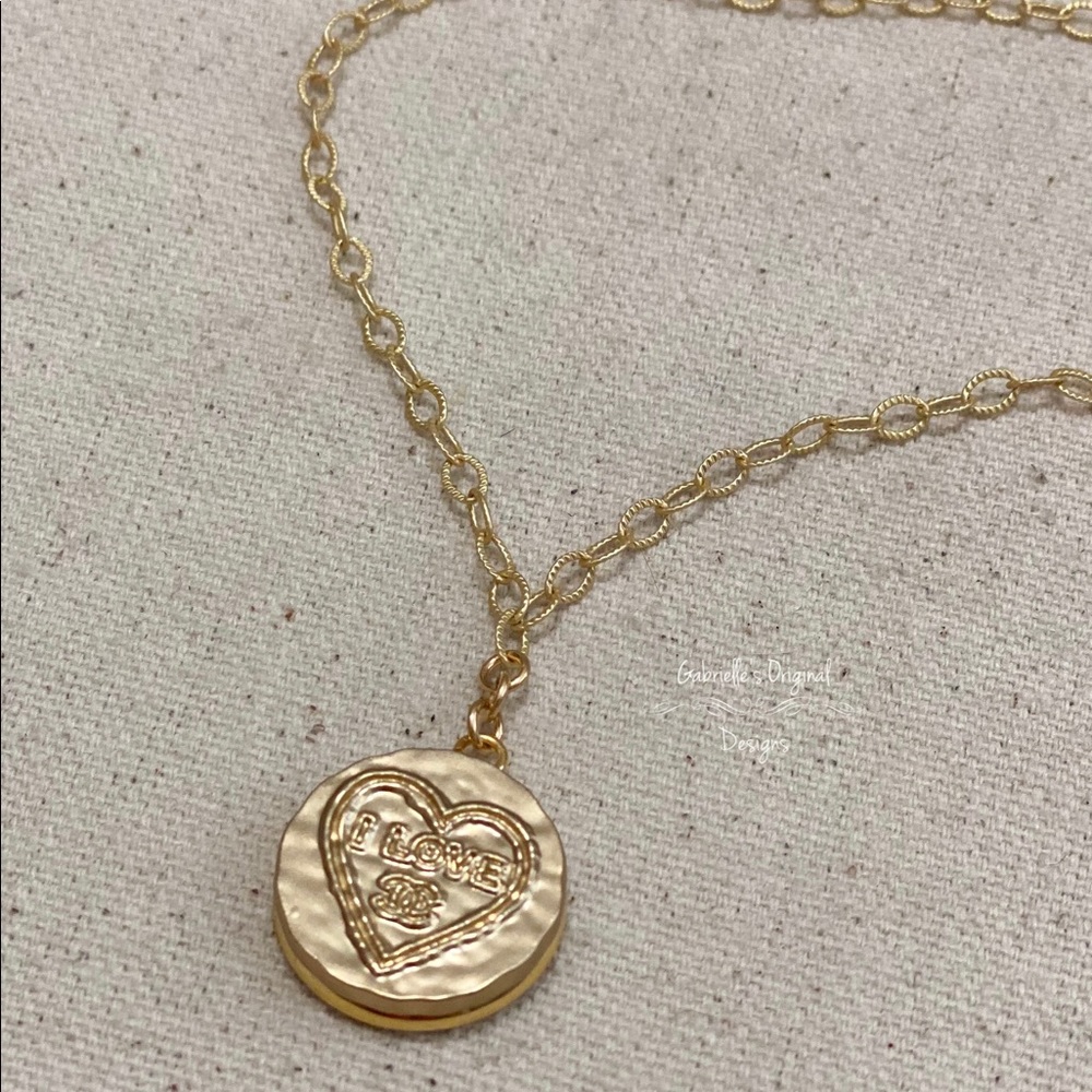 Handmade Repurposed Chanel Button Necklace